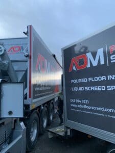 ADM Floor Screed Lorry